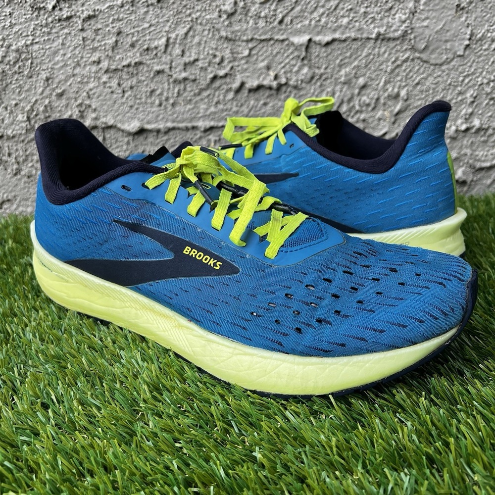 Brooks Shoes Men Size 11.5 Hyperion Tempo 1103391D491 Blue Running Sneakers